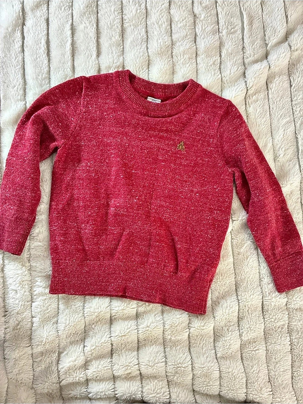 Ralph Lauren Kids Red Sweater kids Size 4 NWT